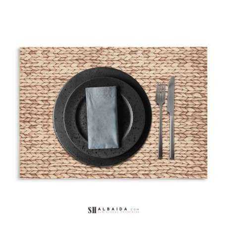 Mantel resinado RAFFIA