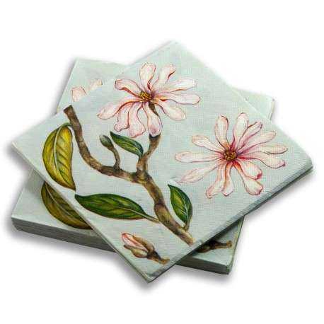 Servilleta árbol en flor