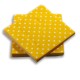 Servilleta Amarilla Puntos