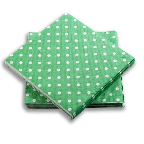 Servilleta Verde Puntos