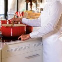 Delantal con peto cocina