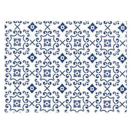 Caja Mantel Papel 30x40 1000 uds decorado Mediterráneo