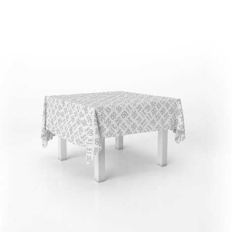 Mantel Papel 100X100 Decorado BUEN PROVECHO