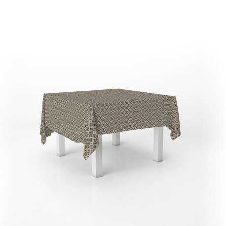 Mantel KRAFT 120x120 Decorado Vintage