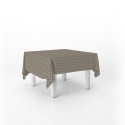 Mantel KRAFT 120x120 Decorado Vintage