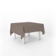 Mantel KRAFT 120x120 Decorado Alhambra