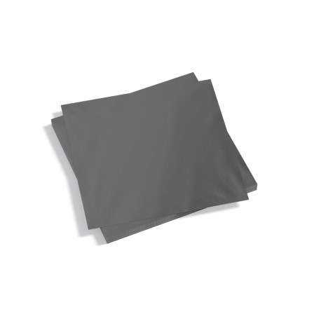 Servilletas 25X25 Punta Punta Gris 50UDS 28PQ