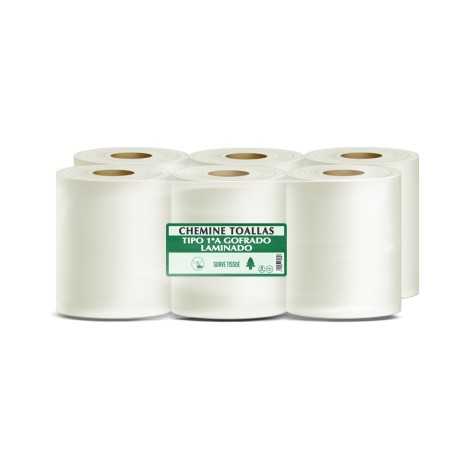 Papel secamanos Reciclado Chemine