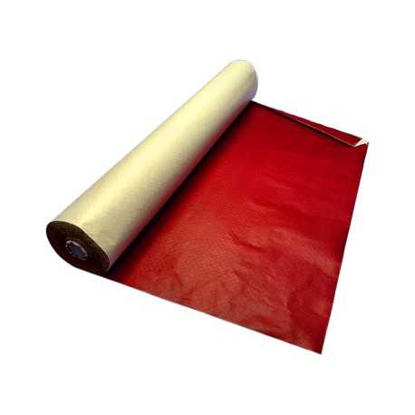 Caja de 6 rollos Mantel 1x100 40 grs Rojo