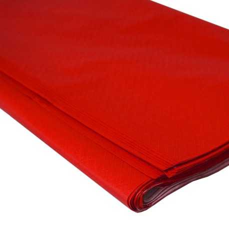 Caja Manteles Cortados 100X100 40GR Rojo 400H