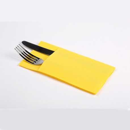 Servilletas Canguro 40X40 Punta-Punta Amarillo 960H