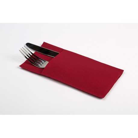 Servilletas Canguro 40X40 Punta-Punta Burdeos 960H