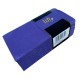 Caja Servilletas 20X20 Punta Punta Azul cocktail 100UDS 30PQ