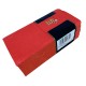 Caja Servilletas 20X20 Punta Punta Rojo cocktail 100UDS 30PQ