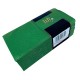 Caja Servilletas 20X20 Punta Punta Verde cocktail 100UDS 30PQ
