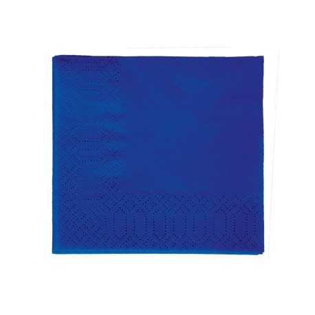 Caja de Servilletas 20x20 2CAPAS Azul 100UDS 60PQ