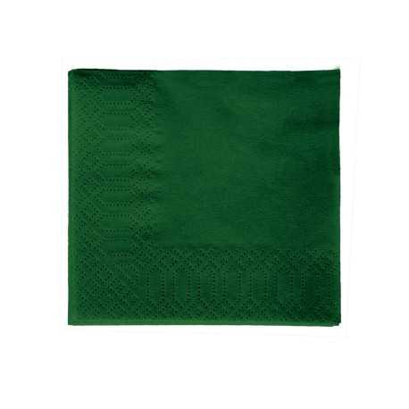 Caja de Servilletas 20x20 2CAPAS Verde 100UDS 60PQ