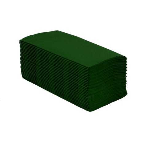 Caja de 2400 Servilletas 30x40 Punta Punta Verde