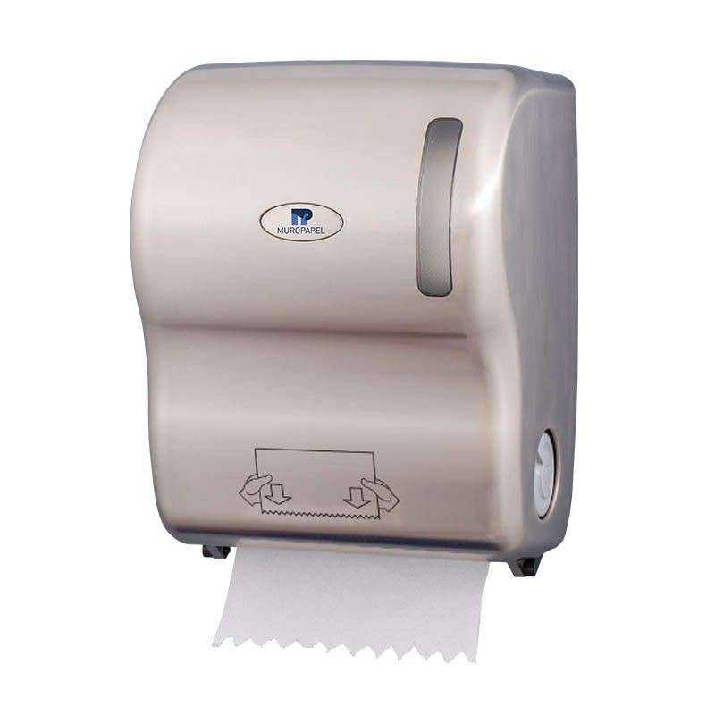 Este dispensador de papel para la cocina permite almacenar y