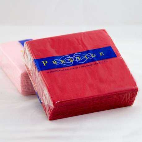 Servilletas COLORES SURTIDOS